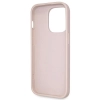 Etui Guess Crossbody 4G Metal Logo na iPhone 14 Pro - różowe