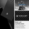 Etui Spigen Enzo Aramid na Samsung Galaxy S24 Ultra - czarny mat