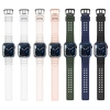 Strap Triple Protection pasek Apple Watch Ultra, SE, 9, 8, 7, 6, 5, 4, 3, 2, 1 (49, 45, 44, 42 mm) opaska bransoleta beżowy