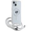 Etui Karl Lagerfeld IML Choupette Head&Cord MagSafe na iPhone 15 / 14 / 13 - przezroczyste
