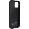 Etui Audi Synthetic Leather na iPhone 12 / iPhone 12 Pro - czarne
