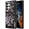 Etui Guess Flower Collection na Samsung Galaxy S23 Ultra - czarne
