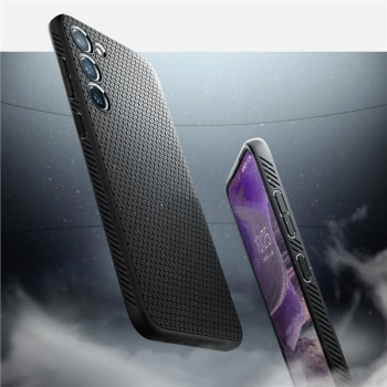 Etui Spigen Liquid Air na Samsung Galaxy S23 - czarny mat