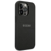 Etui Guess Saffiano Strap na iPhone 14 Pro - czarne