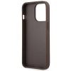 Etui Guess 4G Big Metal Logo na iPhone 14 Pro Max - brązowe