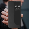 Eco Leather View Case elegancki futerał etui z klapką i funkcją podstawki Huawei P40 Lite E czarny
