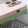 Silikonowe magnetyczne etui iPhone 13 Pro Max Silicone Case Magsafe - fioletowe