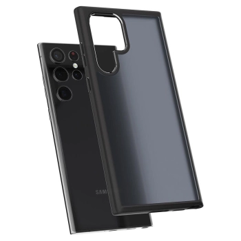 SPIGEN ULTRA HYBRID GALAXY S22 ULTRA FROST BLACK