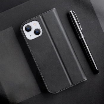 Etui z portfelem Dux Ducis Hivo z blokadą RFID do iPhone 15 Plus - czarne