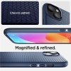 Etui Spigen Mag Armor z MagSafe na iPhone 15 - niebieskie