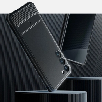Etui Spigen Rugged Armor na Samsung Galaxy S23+ - czarny mat