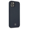 Etui Mercedes Silicone Line na iPhone 13 mini - granatowe