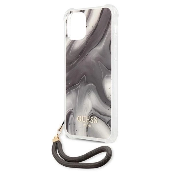 Etui Guess Marble Collection na iPhone 12 Pro Max - szare