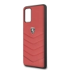 Etui Ferrari Heritage Quilted na Samsung Galaxy S20+ - czerwone