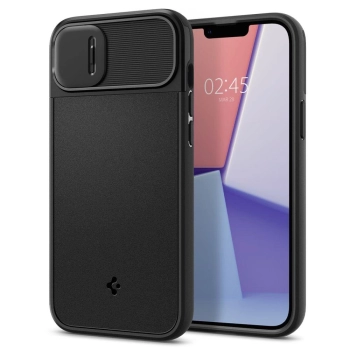 Etui Spigen Optik Armor Mag z MagSafe na iPhone 14 Plus - czarne