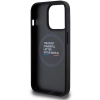 Etui BMW M Quilted Tricolor MagSafe na iPhone 15 Pro - szare