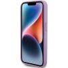 Etui Guess Leather 4G Stamped na iPhone 15 Pro - fioletowe