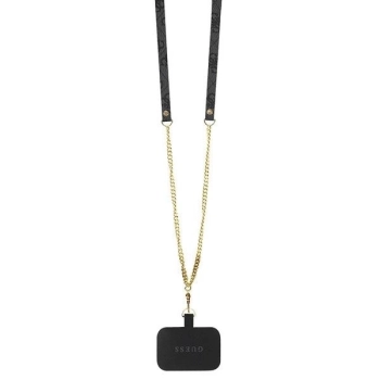 Etui Guess Crossbody 4G Metal Logo do iPhone 15 Pro - czarne