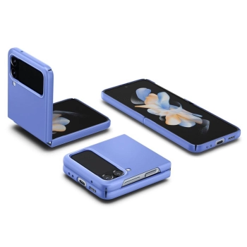 Etui Spigen Airskin na Samsung Galaxy Z Flip 4 - niebieskie