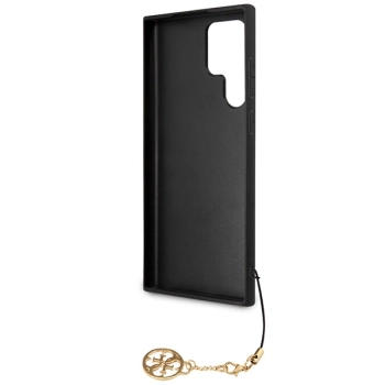 Etui Guess 4G Charms Collection na Samsung Galaxy S24 Ultra - czarne