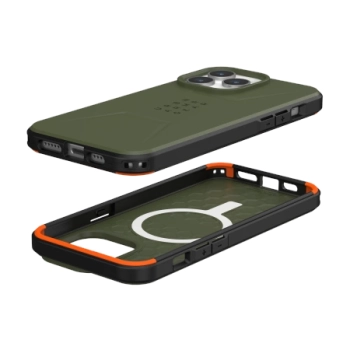 Etui UAG Civilian MagSafe do iPhone 15 Pro Max - zielone