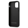 Etui Mercedes Bow Line na iPhone 12 mini - granatowe