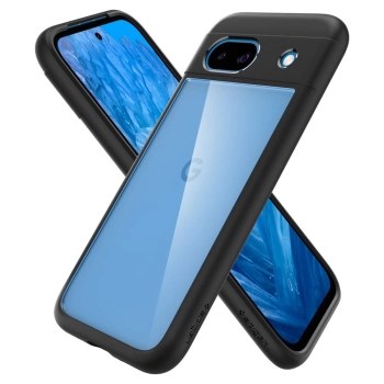 Etui Spigen Ultra Hybrid na Google Pixel 8A - czarny mat