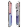 Etui Spigen Ultra Hybrid Mag z MagSafe na iPhone 14 Pro - przezroczysto-grafitowe