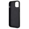 Etui Guess 4G Printed Stripes MagSafe na iPhone 15 / 14 / 13 - czarne