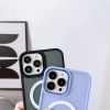 Magnetyczne etui z MagSafe Color Matte Case do iPhone 15 Pro - czarne