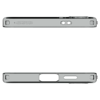 Etui Spigen Liquid Crystal na Samsung Galaxy S24+ - przezroczyste-szare