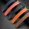 Dux Ducis Strap skórzany pasek do Watch 7 / 6 / 5 / 4 / 3 / 2 / SE (45 / 44 / 42mm) opaska bransoleta bransoletka z naturalnej skóry czerwony (Enland