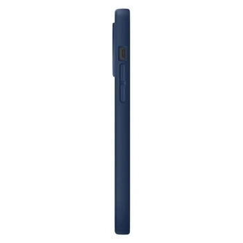 Etui Uniq Lino na iPhone 14 Plus - niebieskie