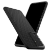 Etui Spigen Liquid Air na Samsung Galaxy S21 Ultra - czarny mat