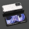 Honeycomb etui pancerny pokrowiec z żelową ramką Realme 9 Pro przezroczysty