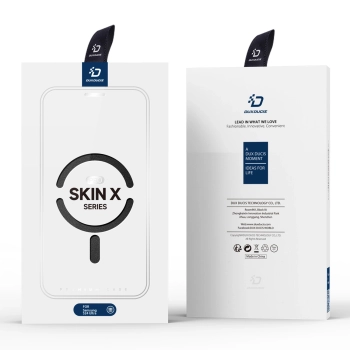 Etui Dux Ducis Skin X Pro z klapką i magnetycznym ringiem na Samsung S24 Ultra - czarne