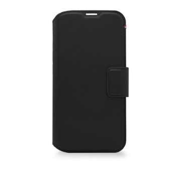 Etui Decoded Detachable Wallet Case skórzane z MagSafe z klapką do iPhone 14 Pro Max - czarne