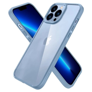Etui Spigen Ultra Hybrid na iPhone 13 Pro Max - niebieskie