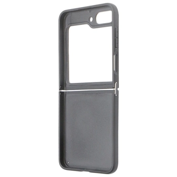 Etui Guess Leather 4G Diamond Triangle na Samsung Galaxy Z Flip 5 - czarne