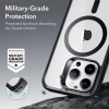 Etui ESR Classic Hybrid Halolock z MagSafe na iPhone 14 Pro Max - przezroczysto-czarne