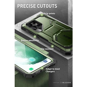 Etui Supcase IBLSN ArmorBox na Samsung Galaxy S23 Ultra - zielone