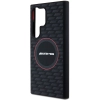 Etui AMG Silicone Carbon Pattern MagSafe na Samsung Galaxy S24 Ultra - czarne