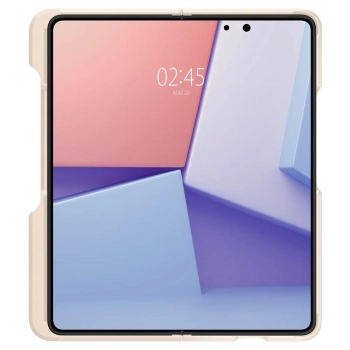 Etui Spigen Thin Fit Pen na Samsung Galaxy Z Fold 5 - beżowe