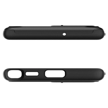 Etui Spigen Optik Armor na Samsung Galaxy S22 Ultra - czarne