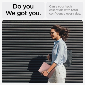 Etui Spigen Urban Fit na iPad Air 10.9'' 4/5 2020-2022 / 11.6'' 2024 - różowe