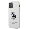 Etui U.S. Polo Assn. Silicone Collection na iPhone 12 Pro Max - białe