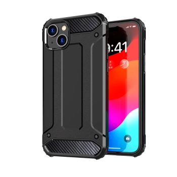 Pancerne etui Hybrid Armor do iPhone 15 - niebieskie
