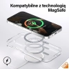 Etui PanzerGlass HardCase z MagSafe z D3O i certyfikatem Military Grade na iPhone 15 Pro - przezroczyste