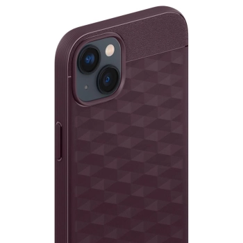 Etui Caseology Parallax Mag z MagSafe na iPhone 14 Plus - burgundowe