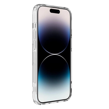 Nillkin Nature Pro Magnetic Case etui iPhone 14 Pro magnetyczny pokrowiec MagSafe przezroczysty
